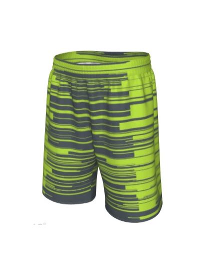 Pantaloncino Basket Maschile Grafica Definita Personalizzabile - Stile 002