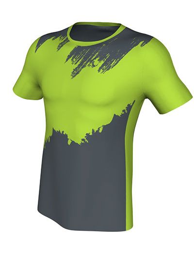 Maglia Running Grafica Definita Personalizzabile - Stile T025