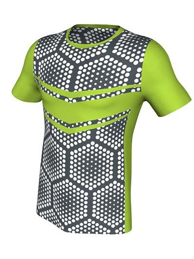 Maglia Calcio Grafica Definita Personalizzabile - Stile T059