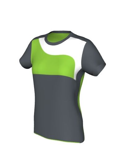Maglia Running Femminile Grafica Definita Personalizzabile - Stile 002