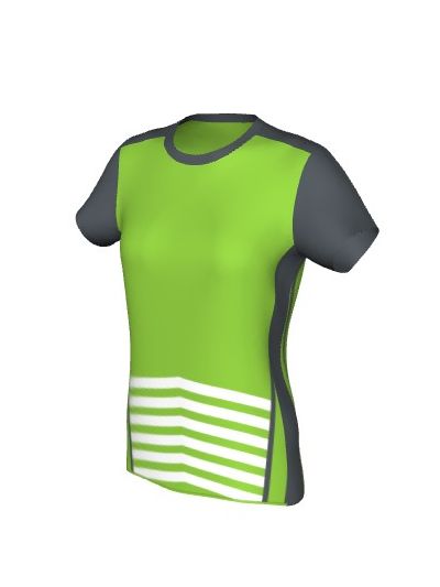 Maglia Volley Femminile Grafica Definita Personalizzabile - Stile 015