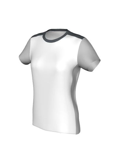 Maglia Running Femminile Grafica Libera Personalizzabile