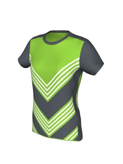 Maglia Volley Femminile Grafica Definita Personalizzabile - Stile 008