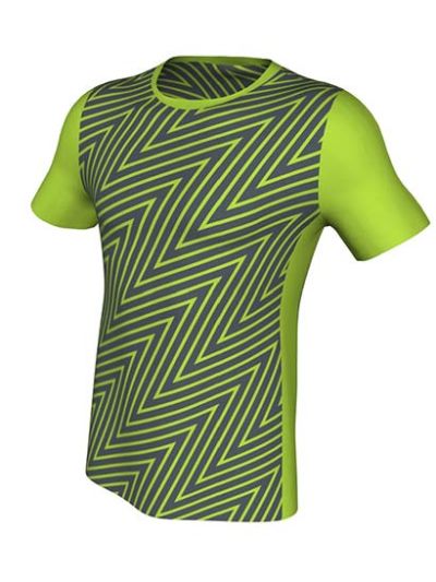 Maglia Padel Grafica Definita Personalizzabile - Stile T019