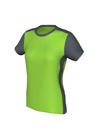 Maglia Running Femminile Grafica Definita Personalizzabile - Stile 000