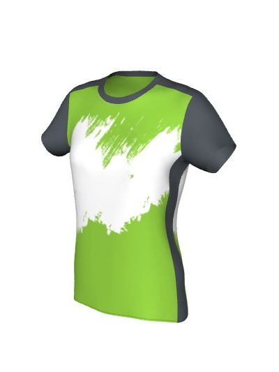Maglia Running Femminile Grafica Definita Personalizzabile - Stile 005