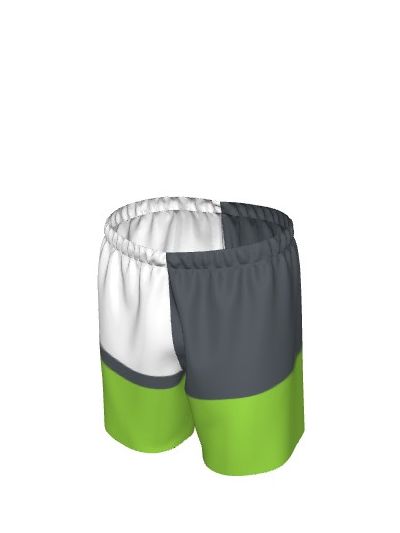 Pantaloncino Volley Maschile Grafica Definita Personalizzabile - Stile 007